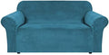 H.VERSAILTEX Stretch Velvet Loveseat Covers by HVERSAILTEX