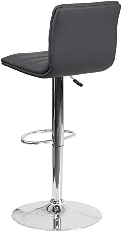 Flash Furniture Vinyl Swivel Adjustable Bar Stool - Image 5