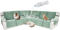 Waterproof Sectional Reclining Couch Covers L Shaped Recliner Sectional Sofa by ROFASVCO