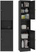 67" Tall Metal Storage Cabinet by XIUSVON