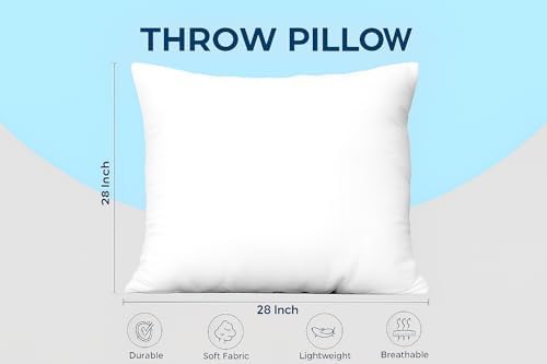 Utopia Bedding Throw Pillows Insert - Image 4