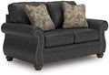 Signature Design by Ashley Faux Leather Loveseat Sofa Couch by Unknown