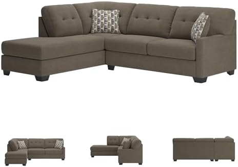 Signature Design by Ashley Mahoney Full Sleeper Sofa Sectional - Image 7