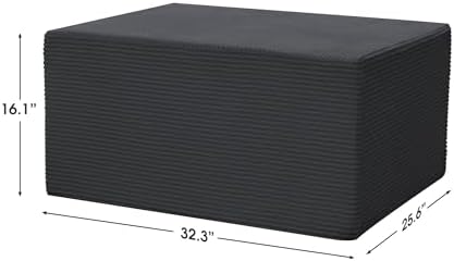 Ottoman for Cloud Sectional Boneless Couches Living Room, Modular Ottoman for - Image 3
