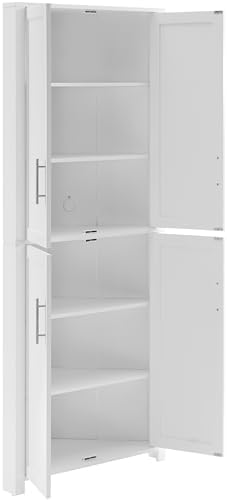 Crosley Furniture Savannah Corner Pantry Storage Cabinet - Image 6