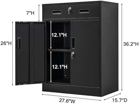 Wanfu Metal Storage Cabinet, Metal Cabinets - Image 3