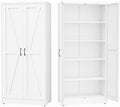 GAIOUS 71" Tall Kitchen Pantry Cabinet, Metal Storage Cabinet by GAIOUS