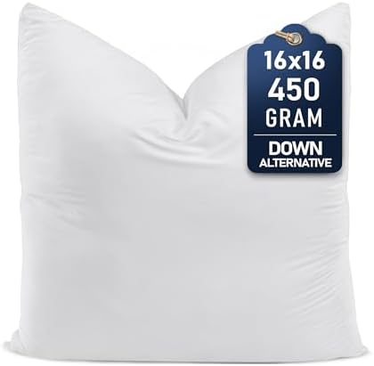 Utopia Bedding Throw Pillows, 16x16 Pillow Inserts by UTOPIABEDDING