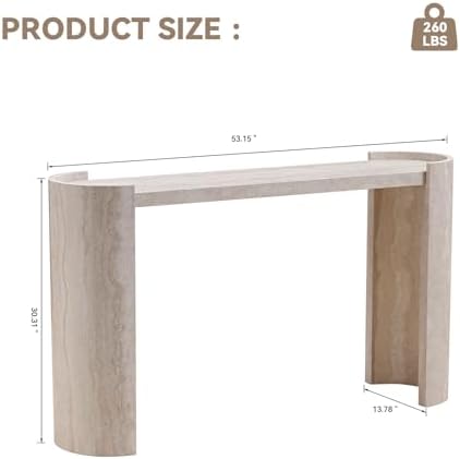 LKTART 53" Console Table for Entryway - Image 2