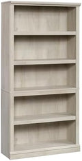 Sauder 5 Tier Book Shelf Wooden Bookcase Multipurpose Bookshelf by SAUDER%C2%AE