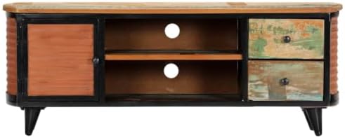 Solid Reclaimed Wood TV Stand 47.2x11.8x17.7 Inches by Unknown