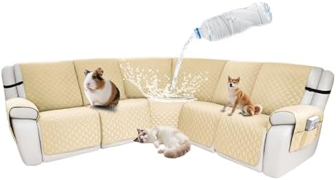 Waterproof Sectional Reclining Couch Covers L Shaped Recliner Sectional Sofa by ROFASVCO