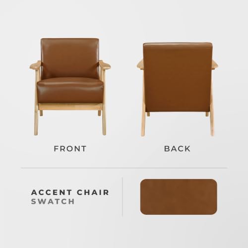 Lexicon Faux Leather Accent Chair - Image 5