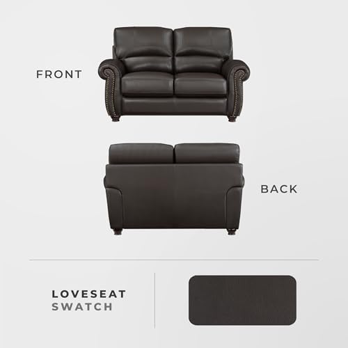 Lexicon Leather Match Couch for Living Room - Image 4