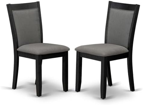 East West Furniture MZC6T50 Monza Parson Dining Room Chairs by EastWestFurniture