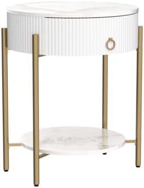 OIOG Round End Table, Nightstand - Image 5
