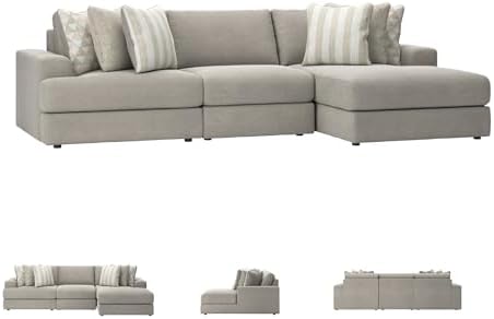 Signature Design by Ashley 3-Piece L-Shaped Sectional Couch - Image 6