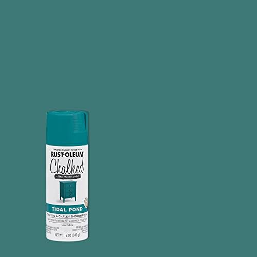 Rust-Oleum Chalked All-in-One Ultra Matte Tidal Pond Spray Paint - Image 2