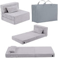 Foldable Sofa for Kids with Pillow, Washable Folding Floor Mat for Child by Givjoy
