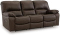 Signature Design by Ashley Leesworth 3-Seat Power Reclining Sofa by Unknown