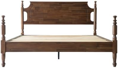 Solid Wood King SizePlatform Bed Frame - Image 6
