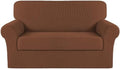 Turquoize Stretch Sofa Slipcover 2 Pieces Sofa Cover Couch Cover by Turquoize