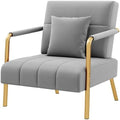 Yaheetech 30" Accent Chair Velvet Armchair by Yaheetech