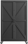 Yizosh Tall Metal Kitchen Pantry Storage Cabinets Cupboard by Yizosh