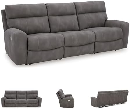 Signature Design by Ashley 3-Piece Power Reclining Sectional Sofa - Image 6