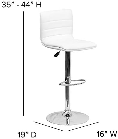 Flash Furniture Vincent Modern Adjustable Height Barstool - Image 3