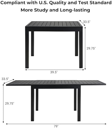 Grand patio 7-Piece Outdoor Dining Set - Image 2