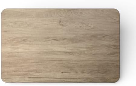 30" x 48" Rectangular Reversible White Birch/Ash Laminated Table Top, by Mix.Home
