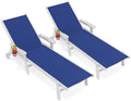 AreShark Patio Chaise Lounge Chair Set of 2 by AreShark