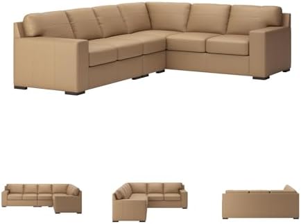 Signature Design by Ashley 3-Piece Top Grain Leather Sectional Sofa - Image 7