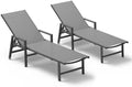 Patio Chaise Lounge Chair Outdoor by Vexwalx
