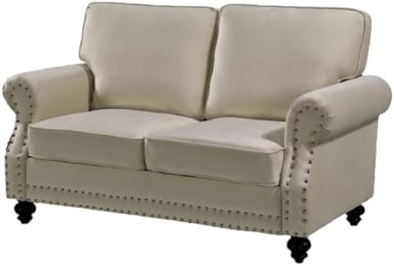 Container Furniture Direct Aspen Mid Century Modern Velvet Upholstered Living - Image 3