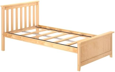 Plank+Beam Solid Wood Twin Bed Frame, Platform Bed - Image 4