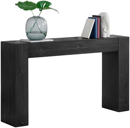 Alaterre Furniture Stockyard Solid Wood Console Table, 56 Inch - Image 6