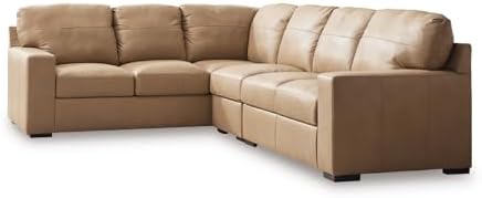 Signature Design by Ashley Bandon 3-Piece Leather Sectional Sofa by Unknown