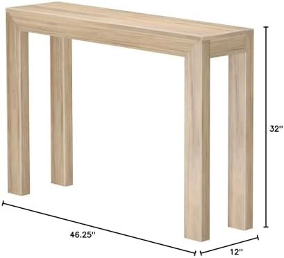 Plank+Beam Modern Console Table, 46 Inch - Image 2