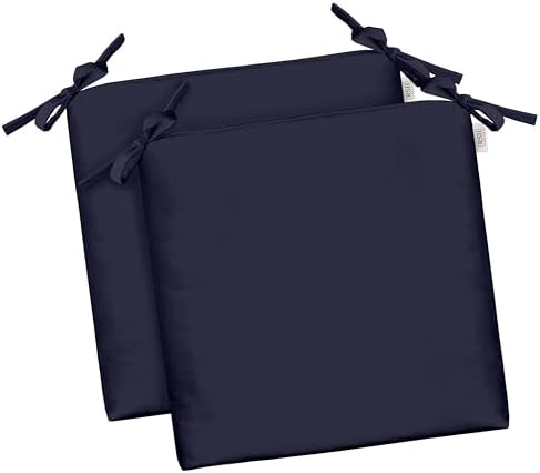 RSH DECOR Sunbrella Foam Chair Cushions Set of 2 | 18x18x2 | All-Weather Square by RSHDECOR