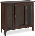 Leick Home Ryan Curio Cabinet, Chocolate Oak by LeickFurniture