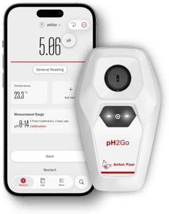 pH2Go - Digital pH Meter by Anton Paar - Glass-Free ISFET Sensor, Guided by AntonPaar