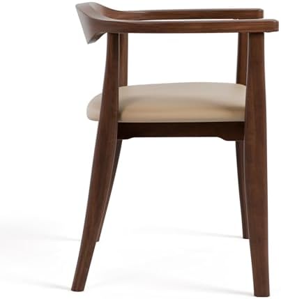 Furniture of America Nazaen I Mid-Century Modern Solid Wood 245-inch Side - Image 6