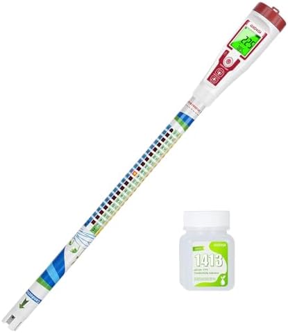 EC PPM Meter Hydroponic Nutrient Meter 14in Long Probe by GIDIGI