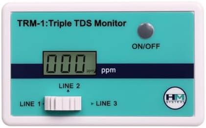 HM Digital Triple Inline RO/DI TDS Monitor by HM+Digital