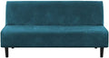 H.VERSAILTEX Real Velvet Futon Cover Armless Sofa Covers Sofa Bed Covers by HVERSAILTEX