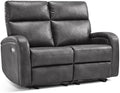MCombo Zero Wall Recliner Loveseat, 2-Seat Power Wall Hugger Sofa by MCombo