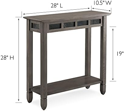Leick Home 10059-GR Rustic Console Hall Console - Image 3