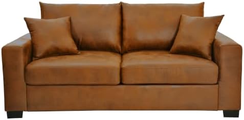 Ball & Cast 69" Loveseat Sofa, Modern Love Seat Couches - Image 5